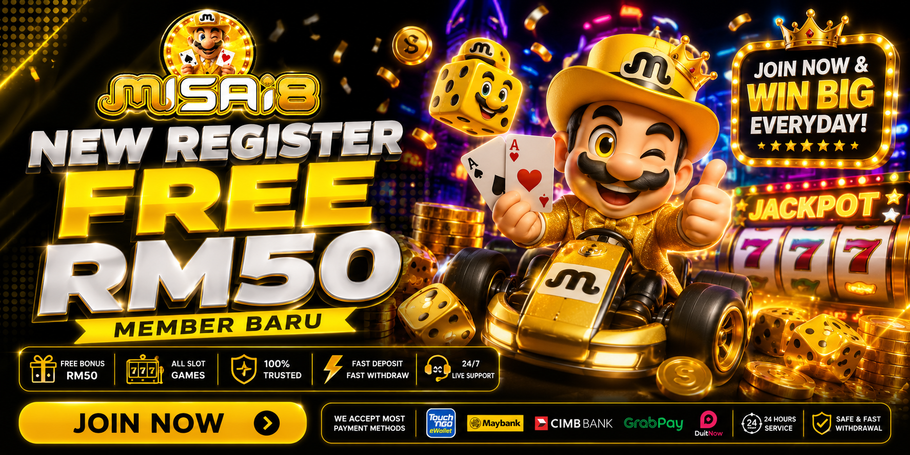 Misai8 Malaysia Free Credit Review
