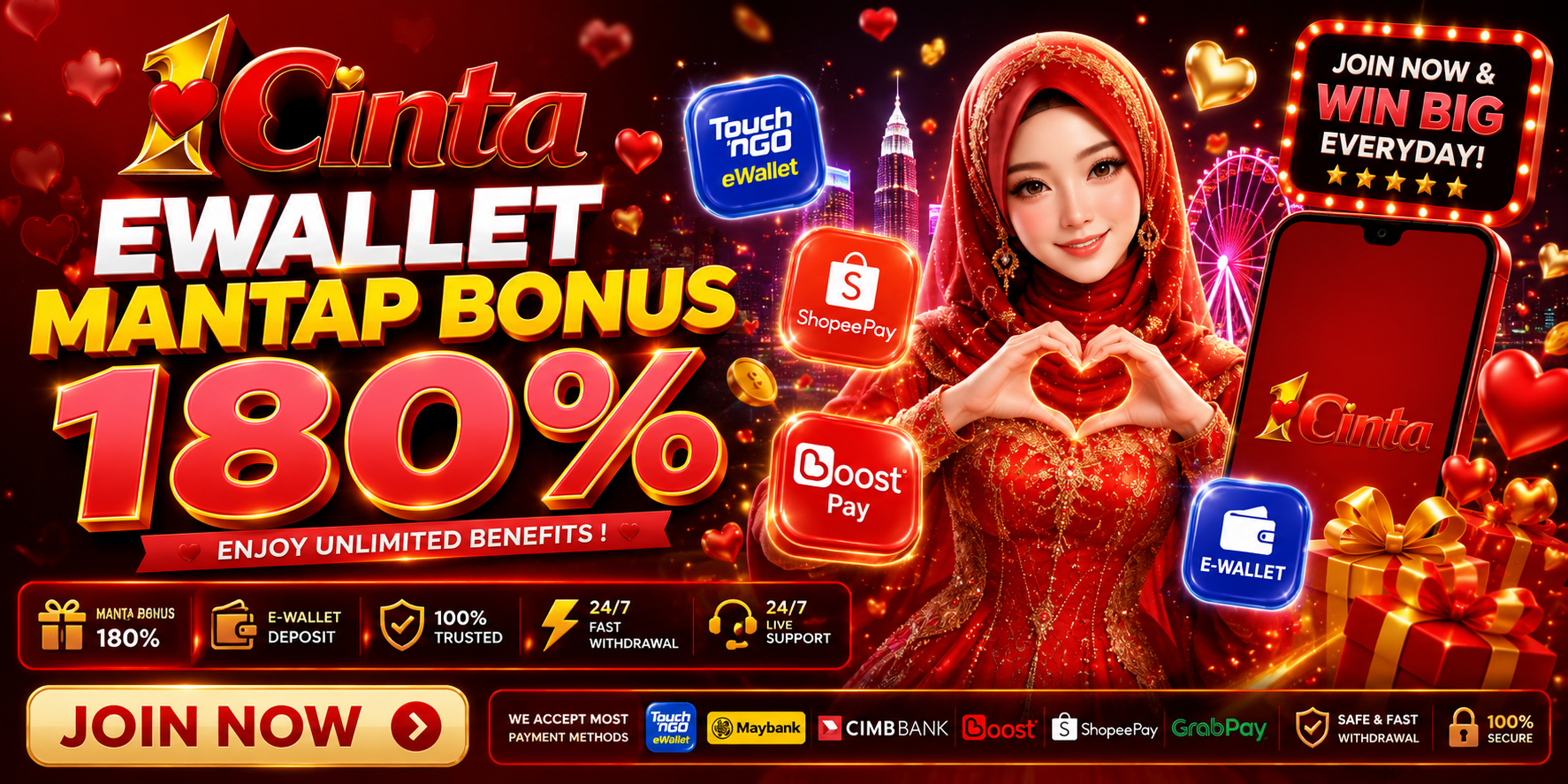 1Cinta Malaysia Free Credit Review