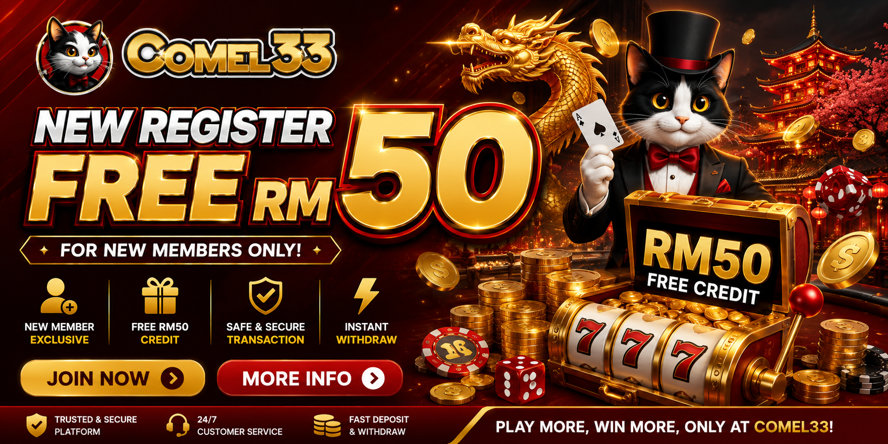 Comel33 Platform Brand Malaysia Review