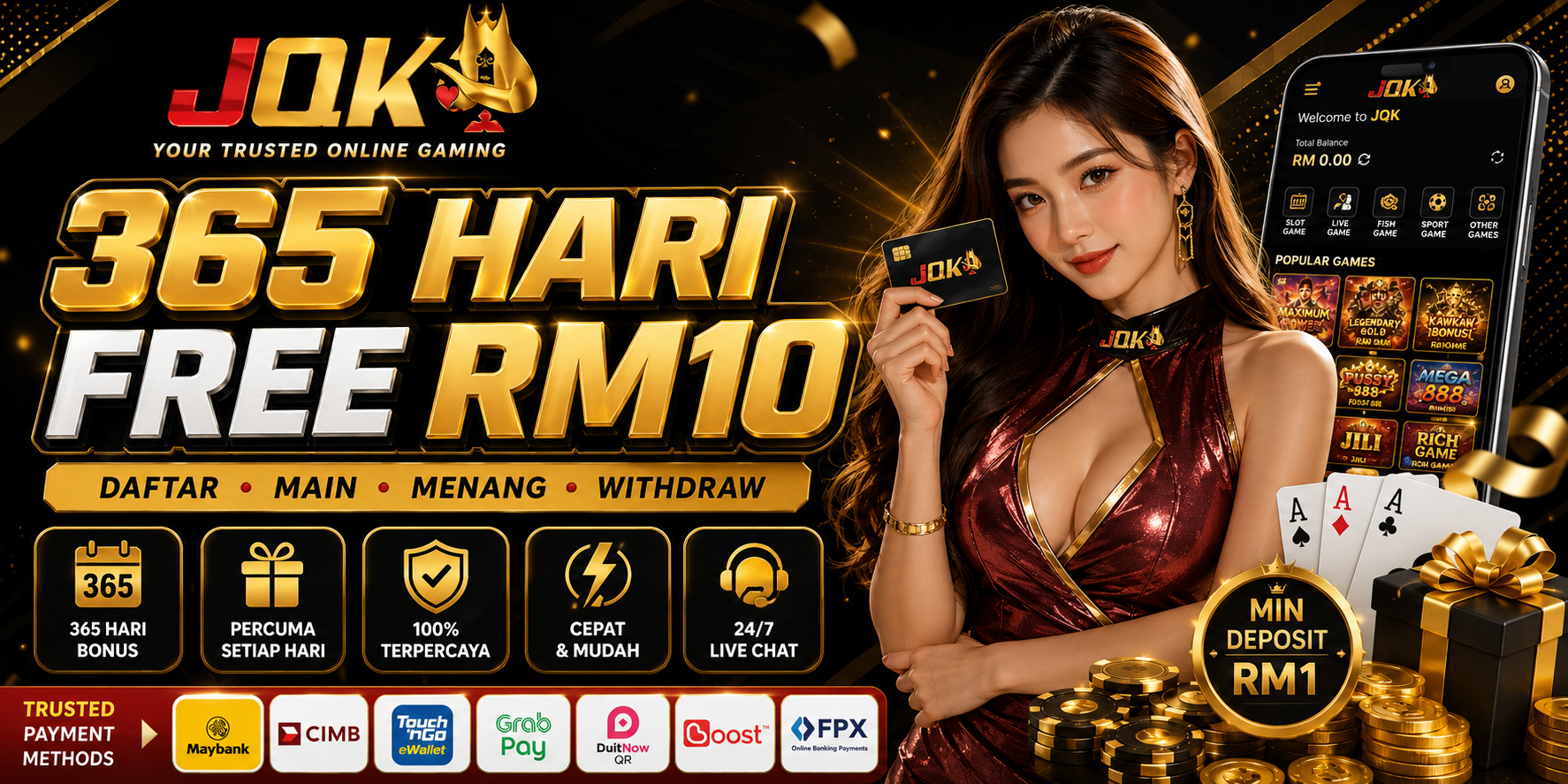 JQK Malaysia Free Credit Review