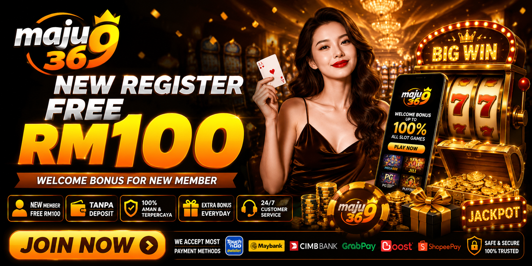 Maju369 Malaysia Free Credit Platform