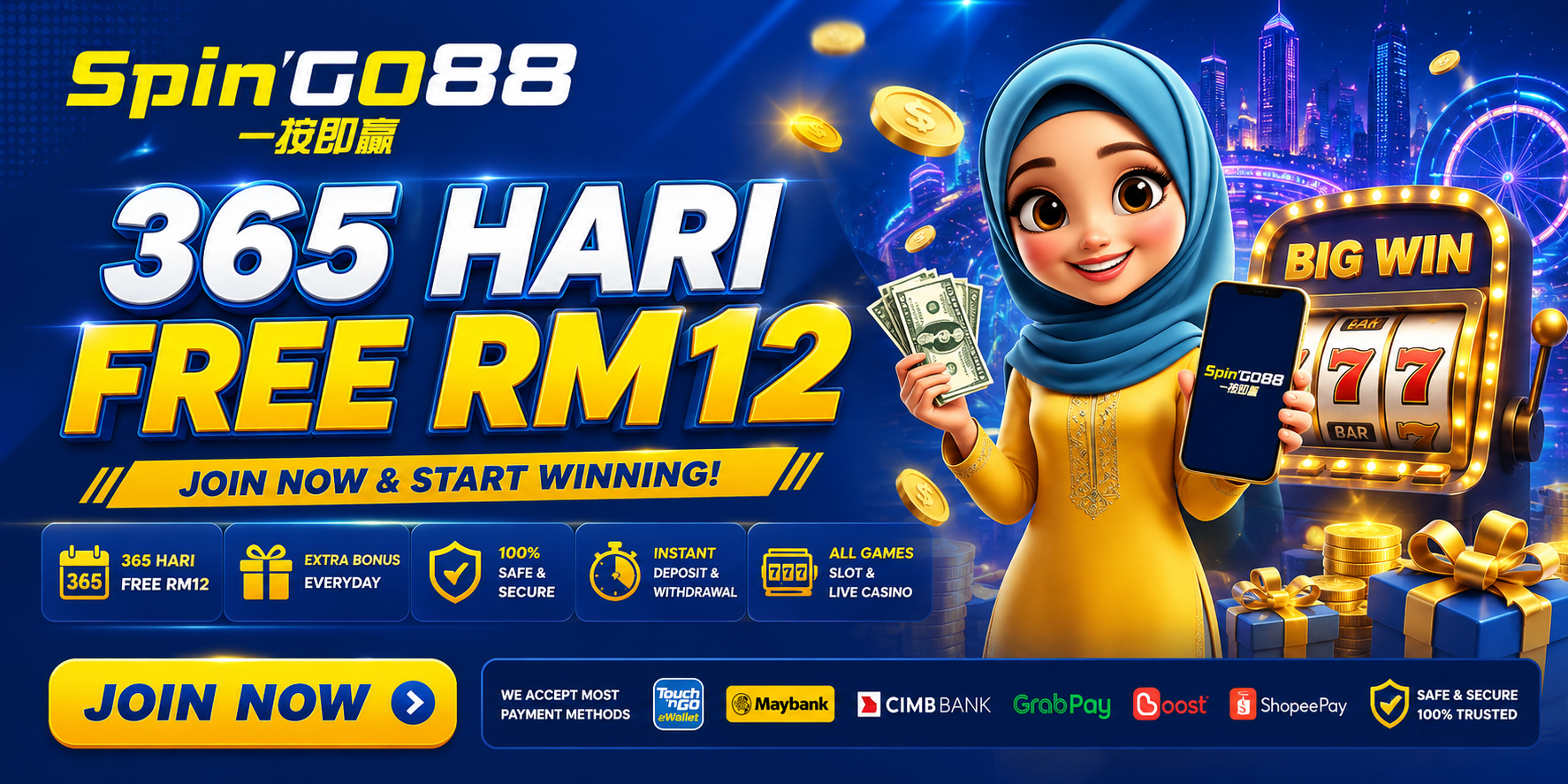 SpinGo88 Malaysia Free Credit Platform
