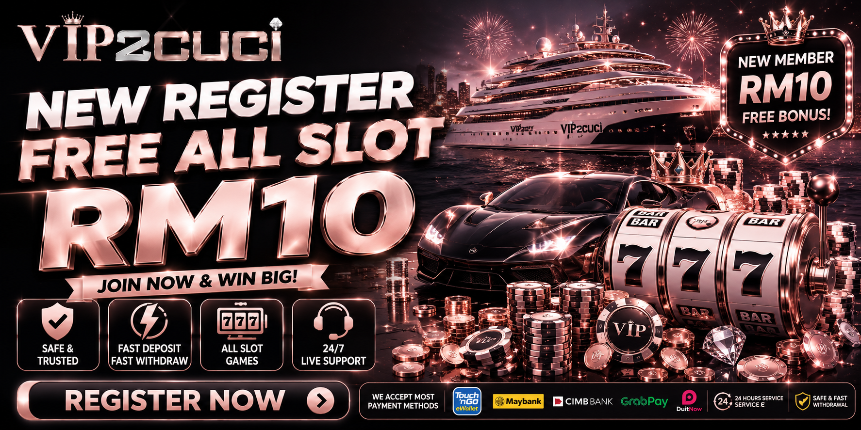 Vip2cuci Malaysia Free Credit Review