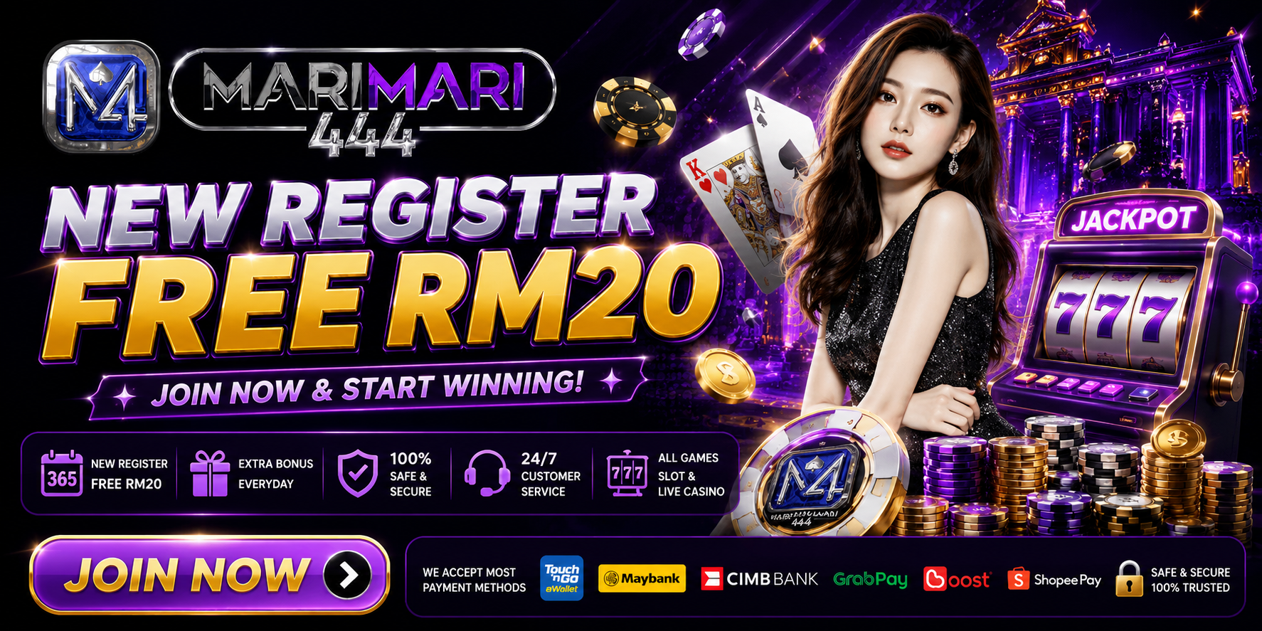 Marimari444 Malaysia Free Credit Platform