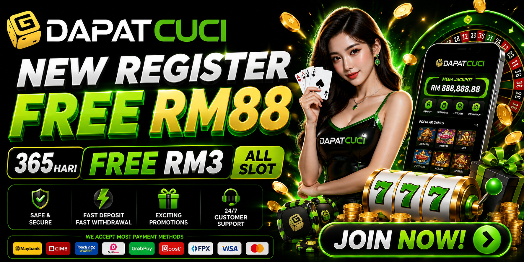 Dapat Cuci Malaysia Free Credit Review