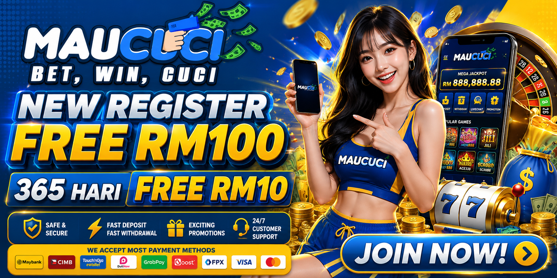 Mau Cuci Malaysia Free Credit Review
